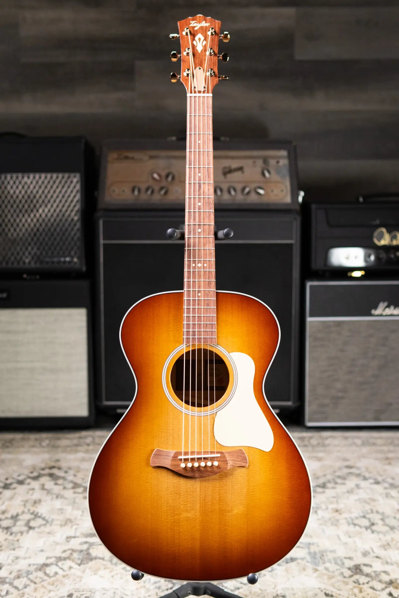 Taylor Ben Harper Signature Gold Label 512e SE Grand Concert Acoustic/Electric Guitar - Sunburst Top with Hardshell Case