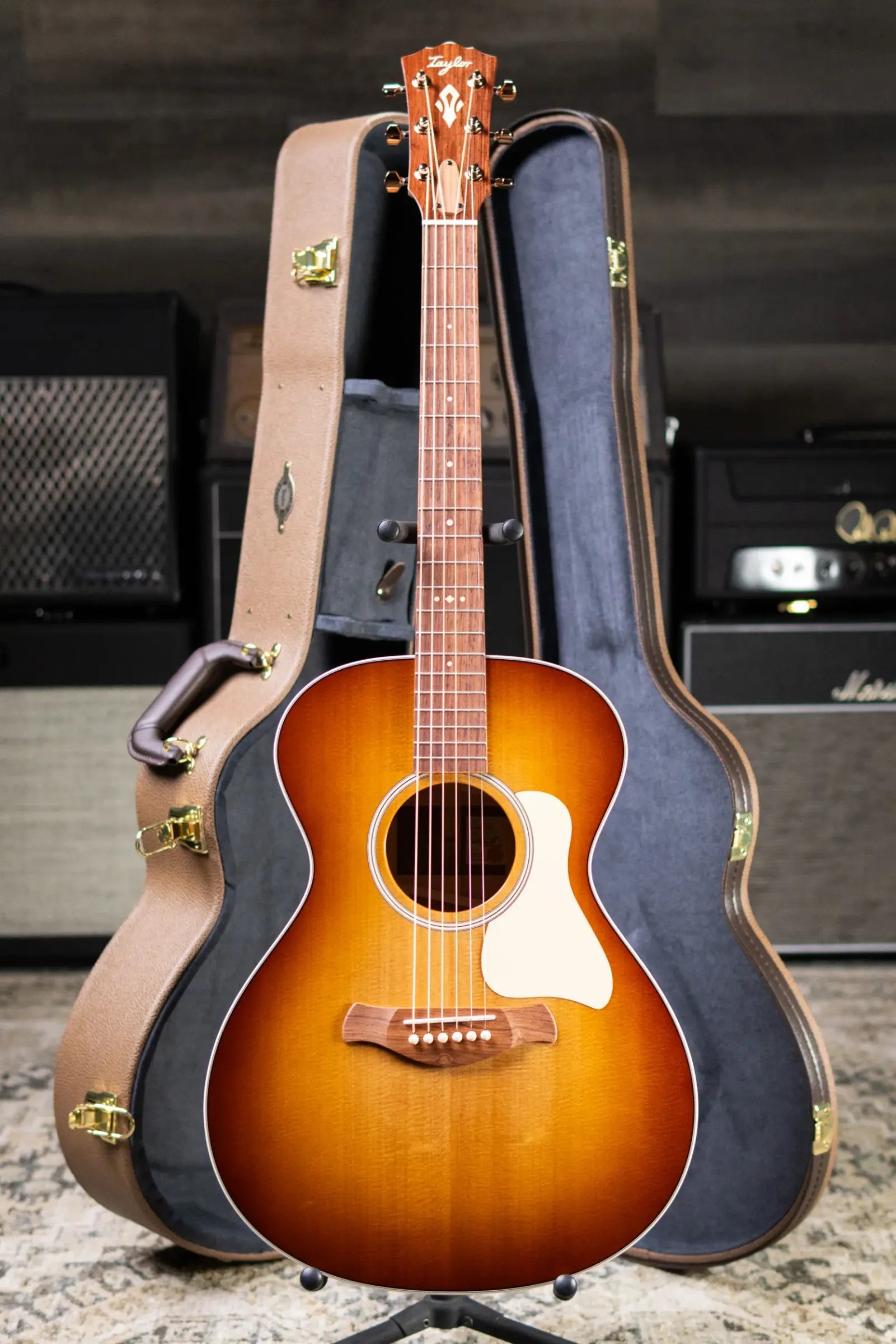 Taylor Ben Harper Signature Gold Label 512e SE Grand Concert Acoustic/Electric Guitar - Sunburst Top with Hardshell Case