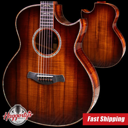 Taylor Custom Shop #C0714 Gold Label Super Auditorium Acoustic/Electric Guitar with Hardshell Case