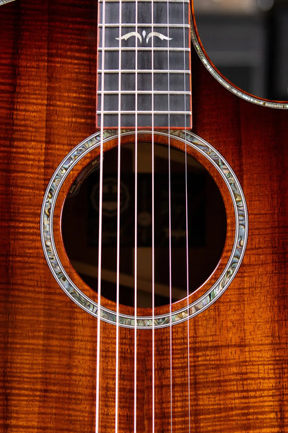 Taylor Custom Shop #C0714 Gold Label Super Auditorium Acoustic/Electric Guitar with Hardshell Case