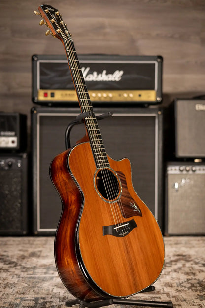 Taylor Next Generation PS14ce Presentation Series Grand Auditorium Acoustic/Electric Guitar - Honduran Rosewood/Sinker Redwood with Hardshell Case