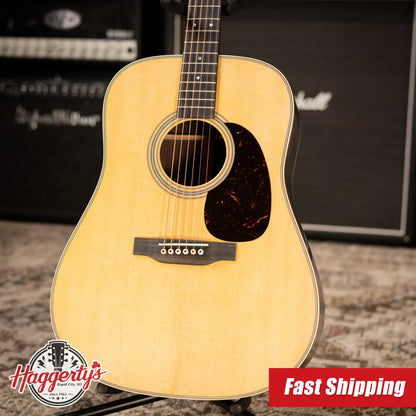 Martin D-28 Satin Dreadnought Acoustic Guitar with Hardshell Case