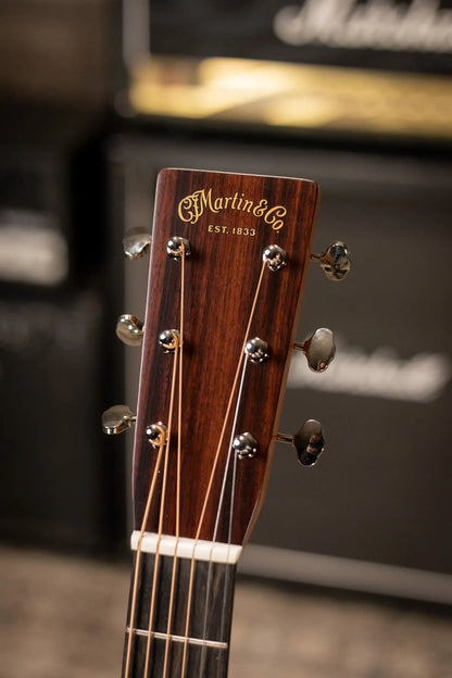 Martin D-28 Satin Dreadnought Acoustic Guitar with Hardshell Case
