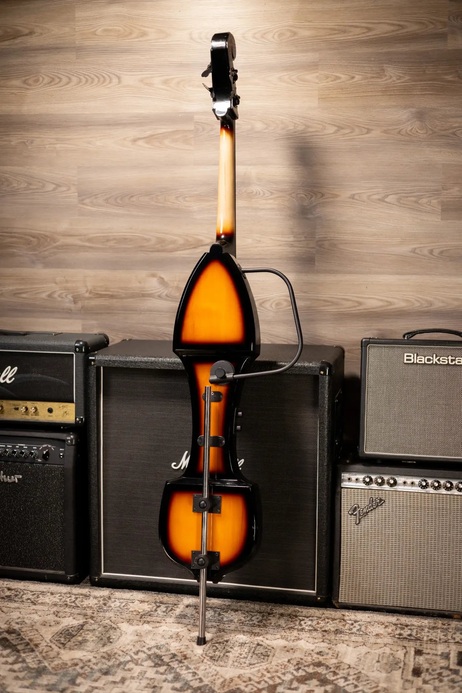 Palatino VE-500 Electric Upright Bass - Sunburst with Gig Bag - Used