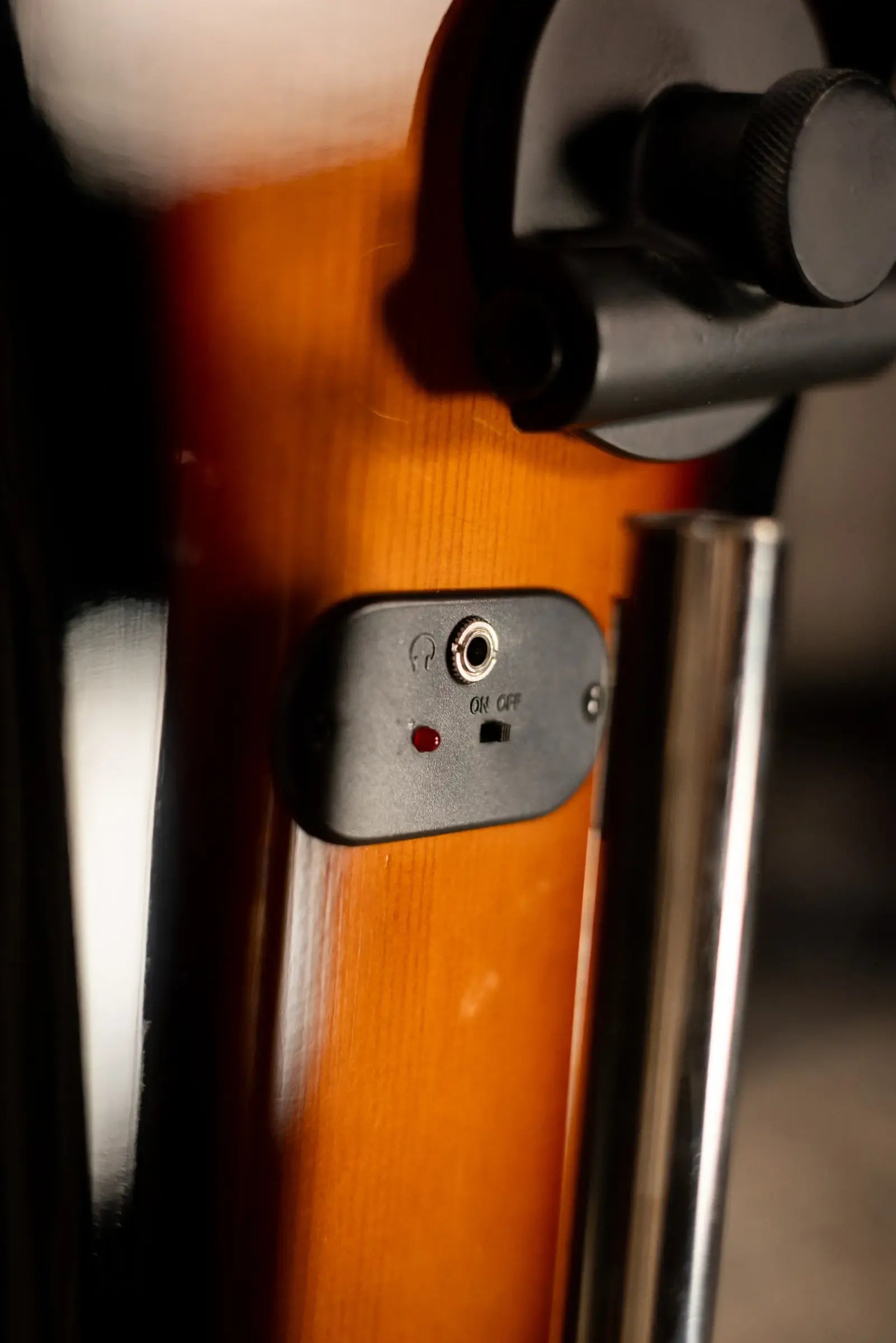 Palatino VE-500 Electric Upright Bass - Sunburst with Gig Bag - Used