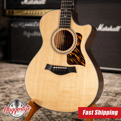 Taylor 312ce Grand Concert Acoustic/Electric Guitar with Hardshell Case