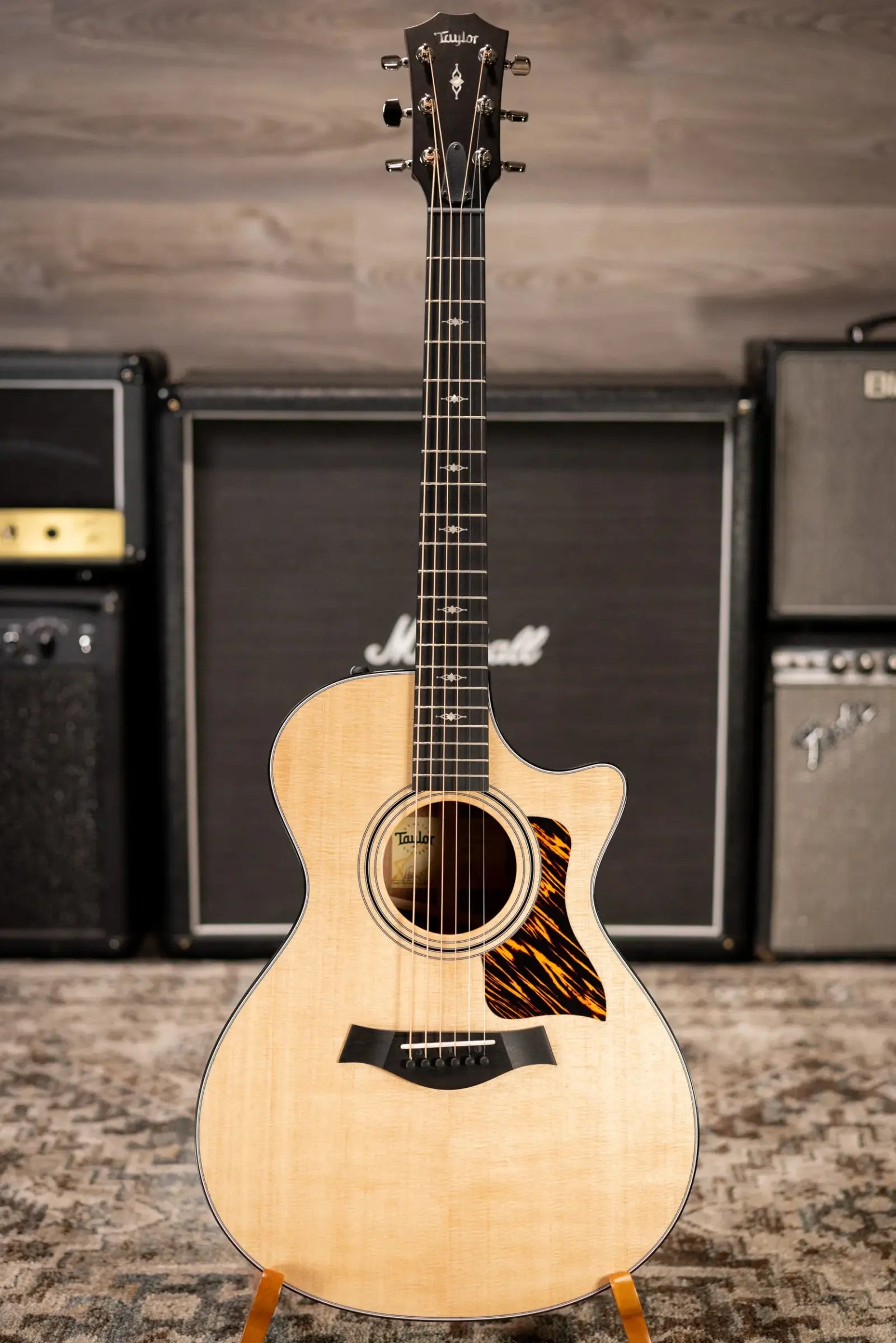 Taylor 312ce Grand Concert Acoustic/Electric Guitar with Hardshell Case