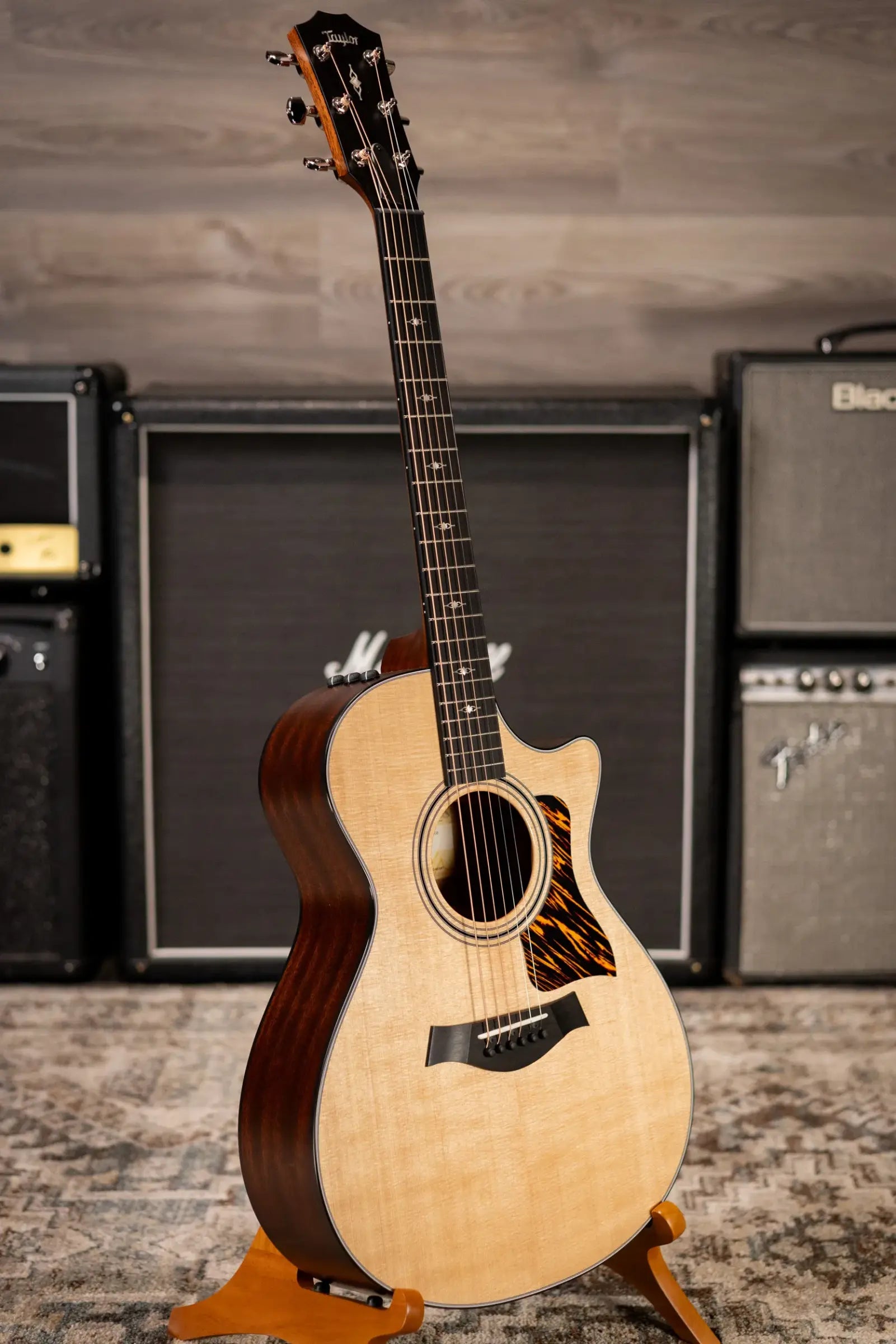 Taylor 312ce Grand Concert Acoustic/Electric Guitar with Hardshell Case