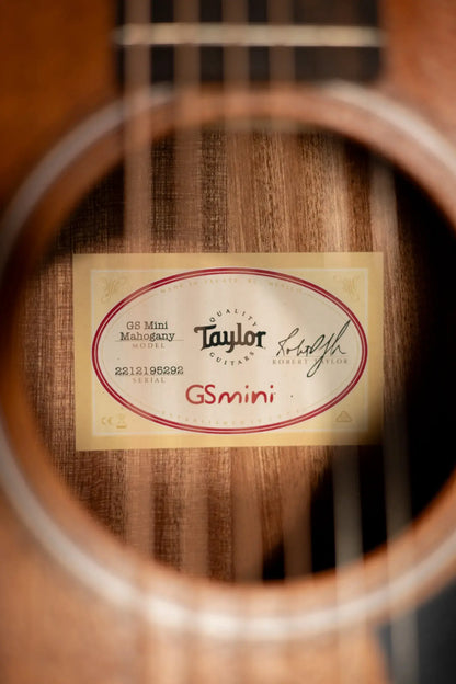 Taylor GS Mini Mahogany Acoustic Guitar with Structured Gig Bag
