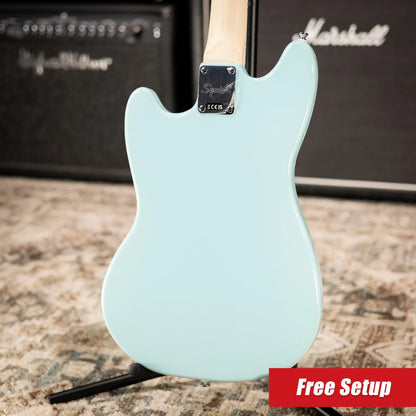 Squier Sonic Mustang Electric Guitar - Daphne Blue