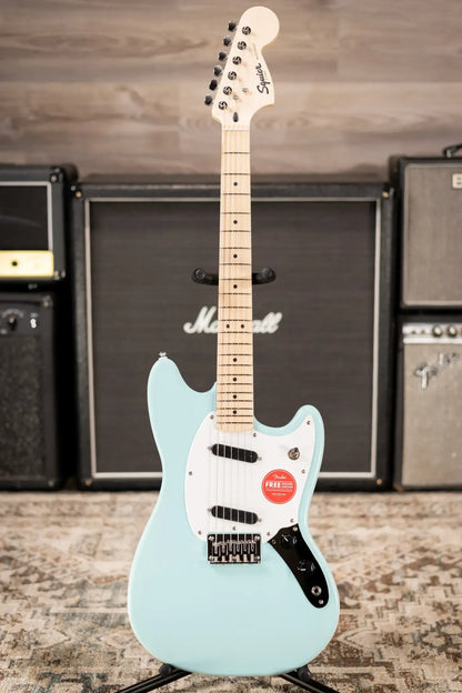 Squier Sonic Mustang Electric Guitar - Daphne Blue
