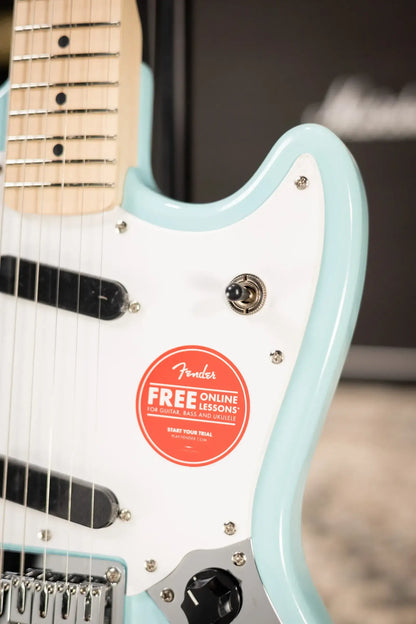Squier Sonic Mustang Electric Guitar - Daphne Blue