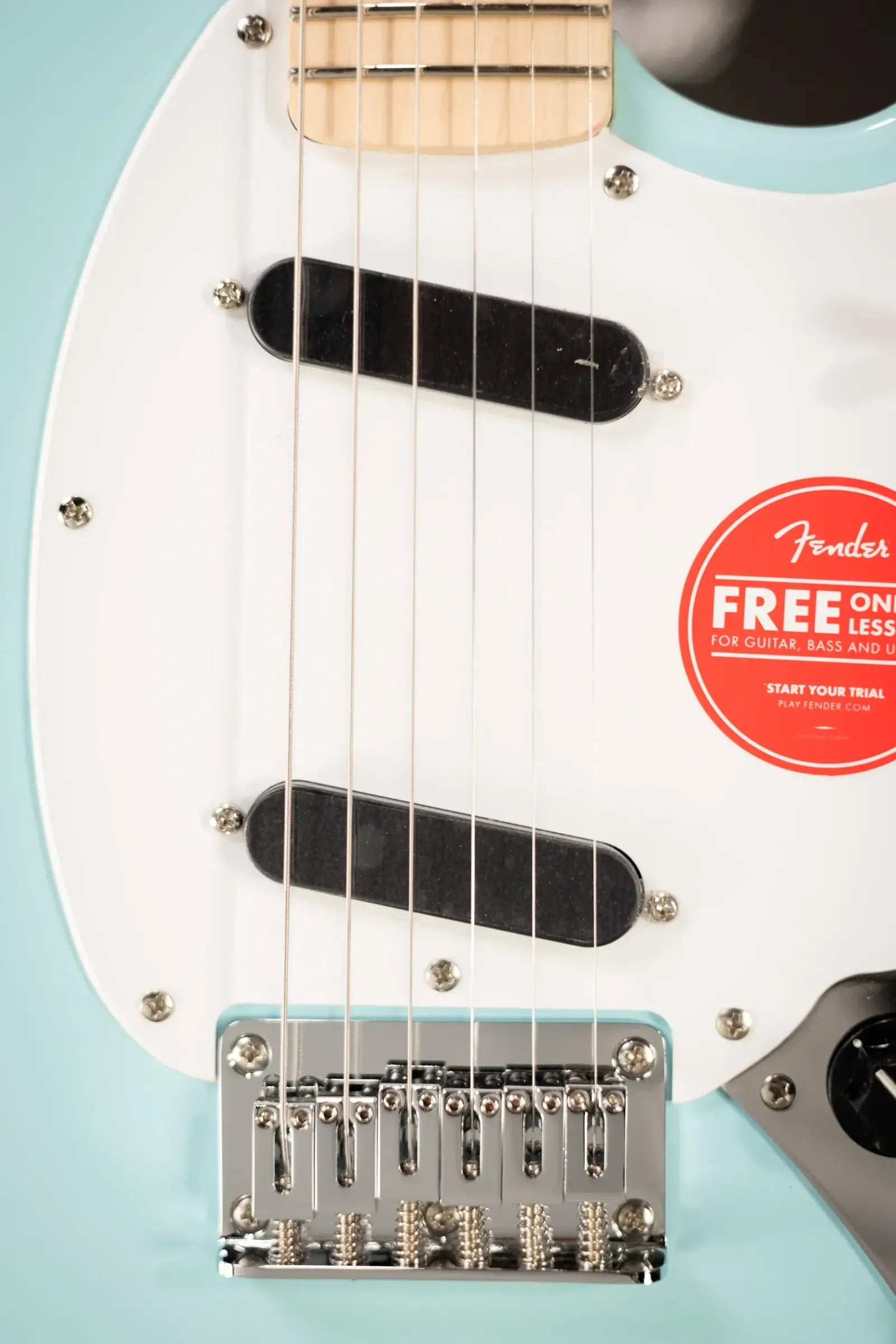 Squier Sonic Mustang Electric Guitar - Daphne Blue