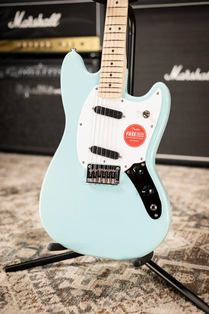 Squier Sonic Mustang Electric Guitar - Daphne Blue
