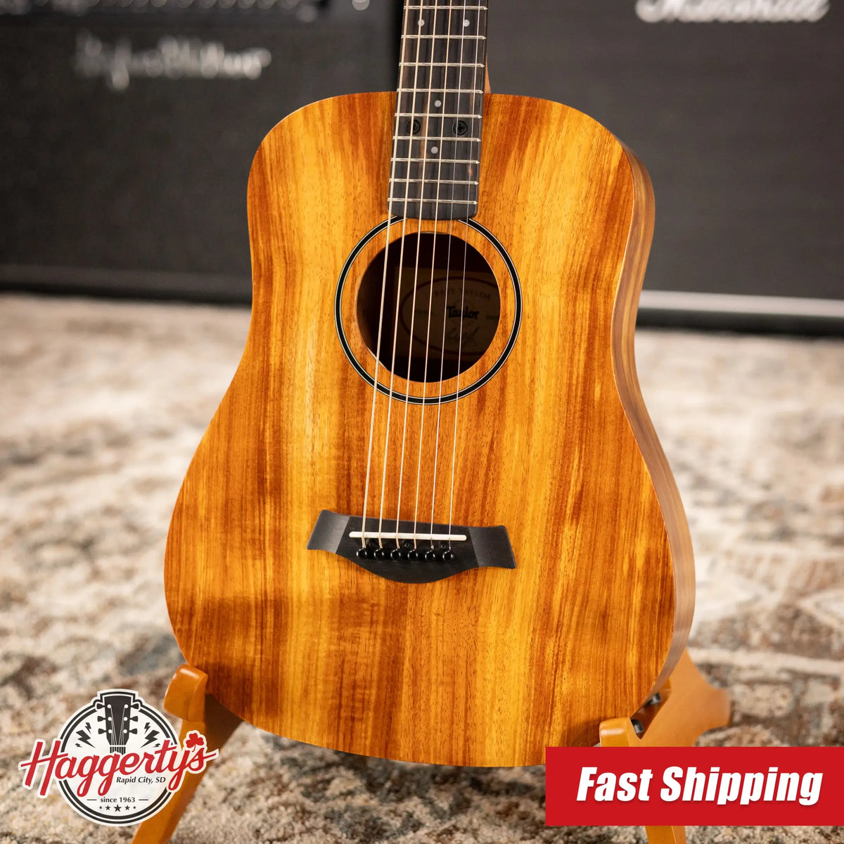Taylor BTe-Koa Baby Taylor Acoustic-Electric + Gig Bag