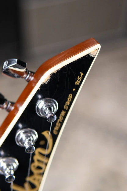 Jackson Custom Shop USA Special Edition Kelly Electric Guitar - Nitro-Relic Tour Gold Top with Hardshell Case