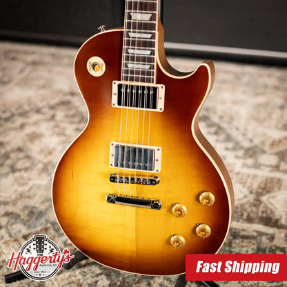Gibson Les Paul Standard 50s Faded Electric Guitar - Vintage Tobacco with Hardshell Case