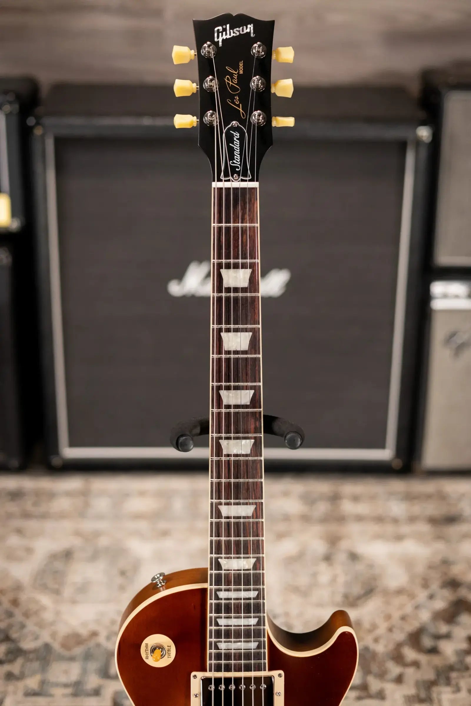 Gibson Les Paul Standard 50s Faded Electric Guitar - Vintage Tobacco with Hardshell Case