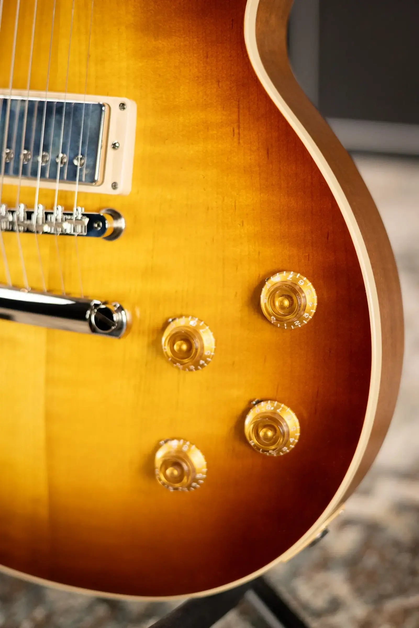 Gibson Les Paul Standard 50s Faded Electric Guitar - Vintage Tobacco with Hardshell Case