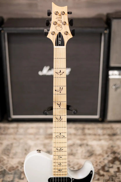 PRS NF 53 Satin Electric Guitar - Pearl White with Gig Bag