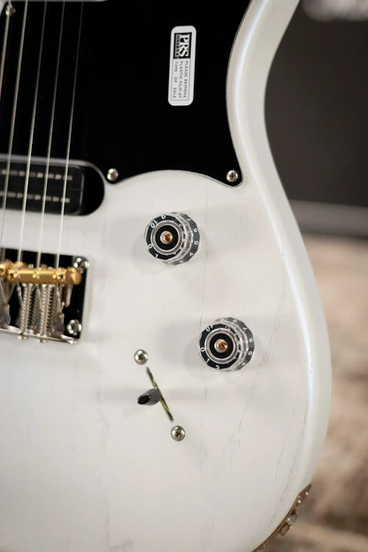 PRS NF 53 Satin Electric Guitar - Pearl White with Gig Bag