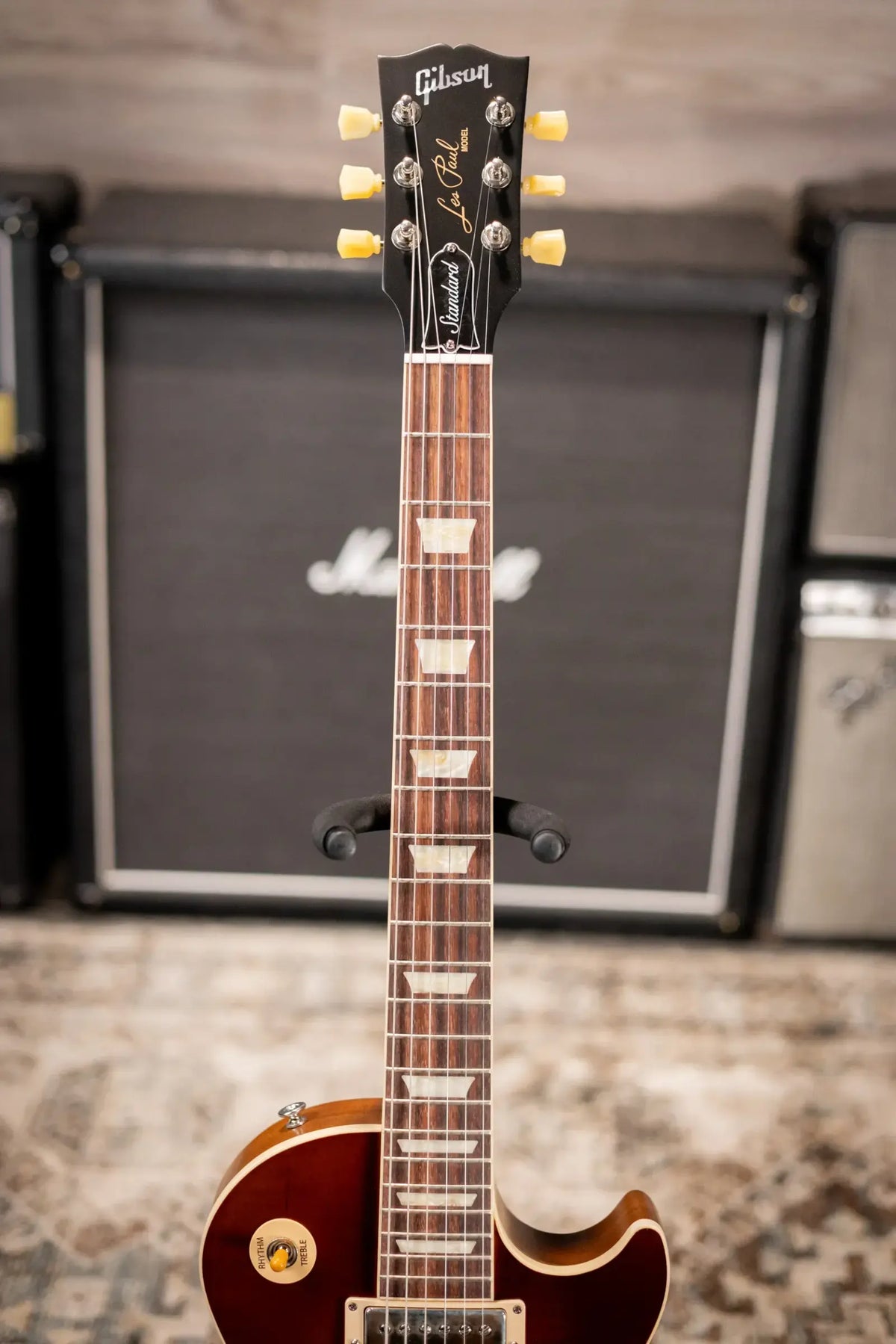 Gibson Les Paul Standard 50s Faded Electric Guitar - Vintage Tobacco with Hardshell Case