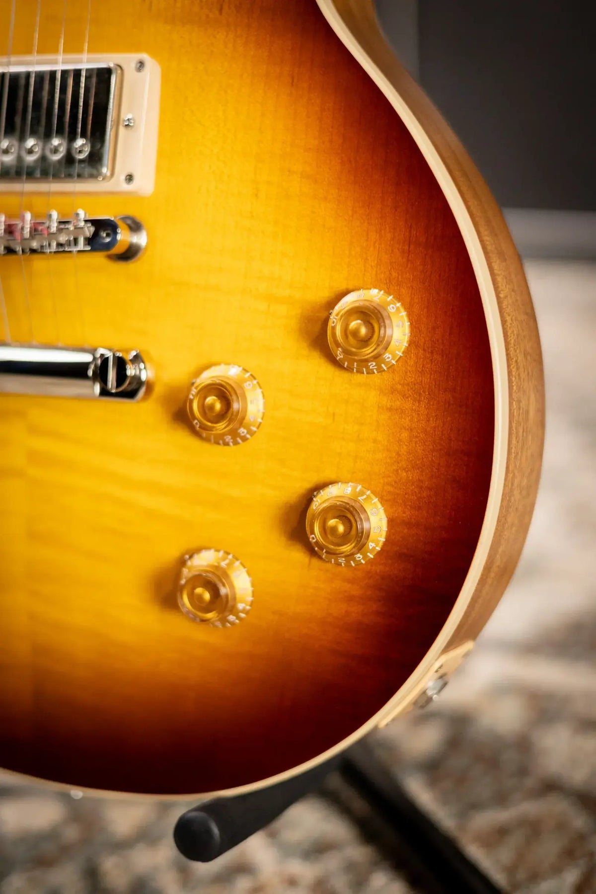 Gibson Les Paul Standard 50s Faded Electric Guitar - Vintage Tobacco with Hardshell Case