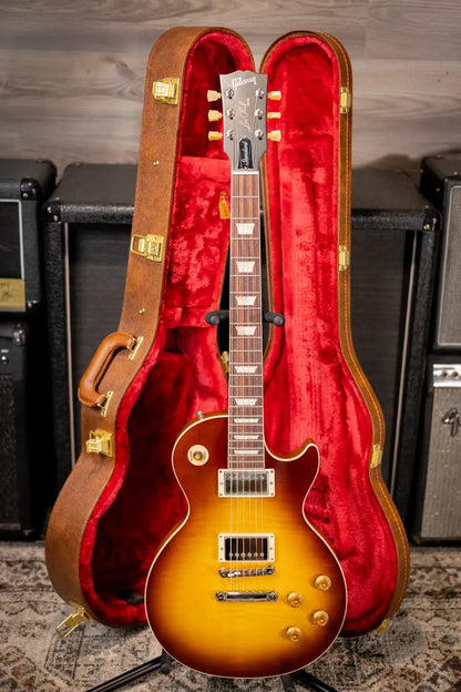 Gibson Les Paul Standard 50s Faded Electric Guitar - Vintage Tobacco with Hardshell Case