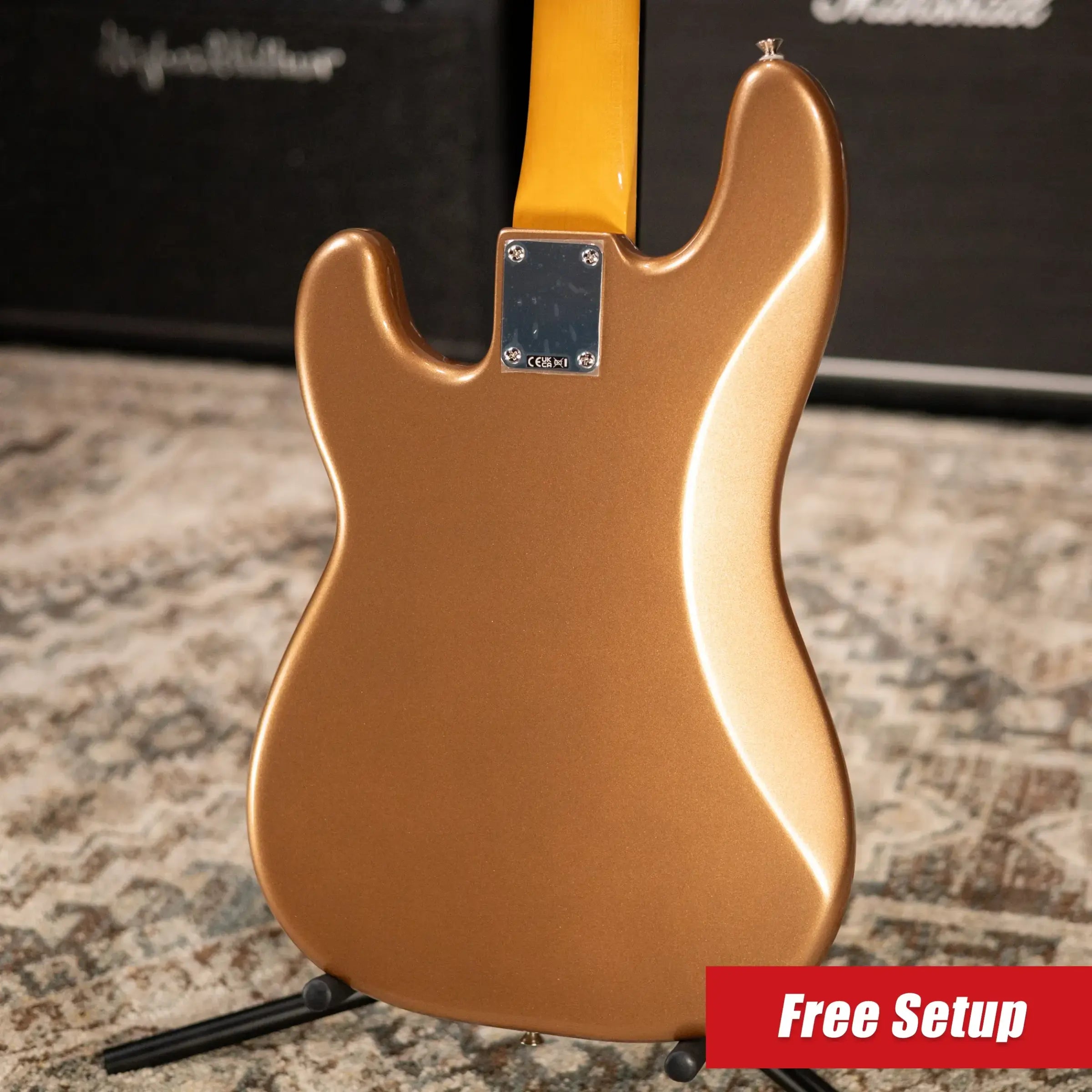 Fender Vintera III Late '60s Precision Bass - Firemist Gold with Gig Bag