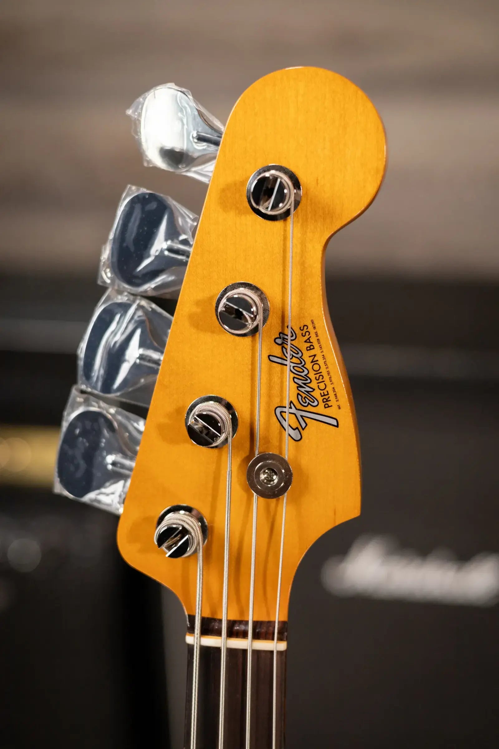 Fender Vintera III Late '60s Precision Bass - Firemist Gold with Gig Bag