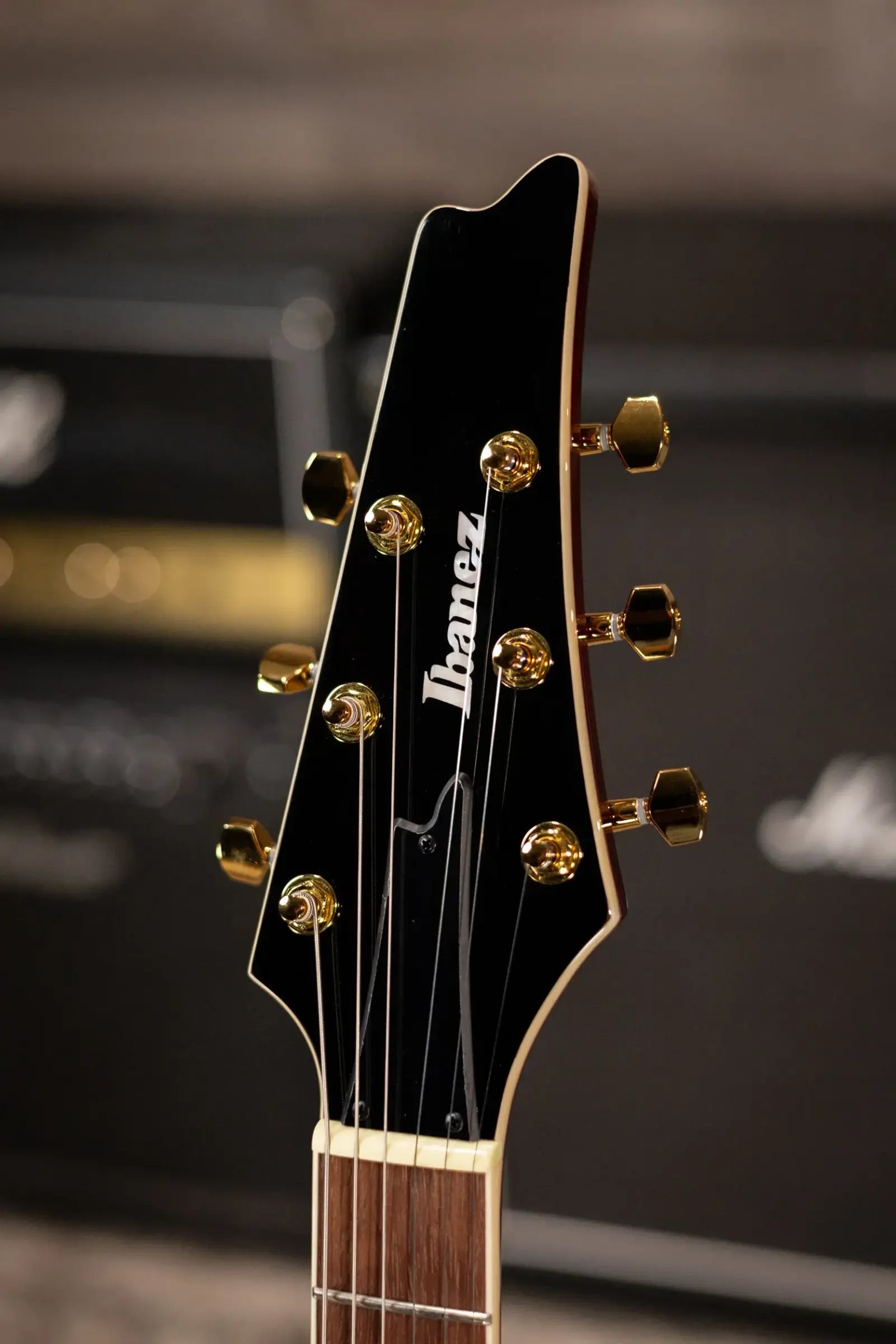 Ibanez IC420 Limited Edition Iceman Electric Guitar - Gold with Gig Bag