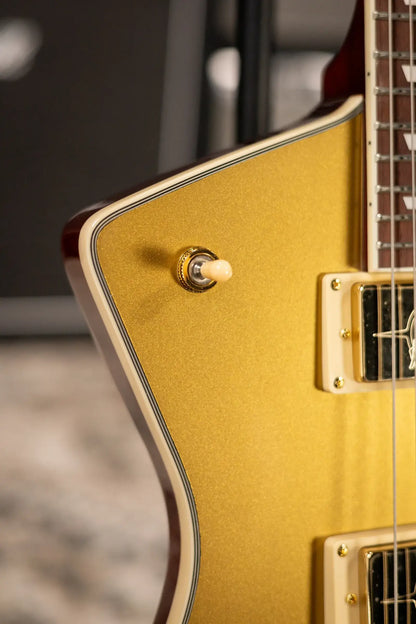 Ibanez IC420 Limited Edition Iceman Electric Guitar - Gold with Gig Bag