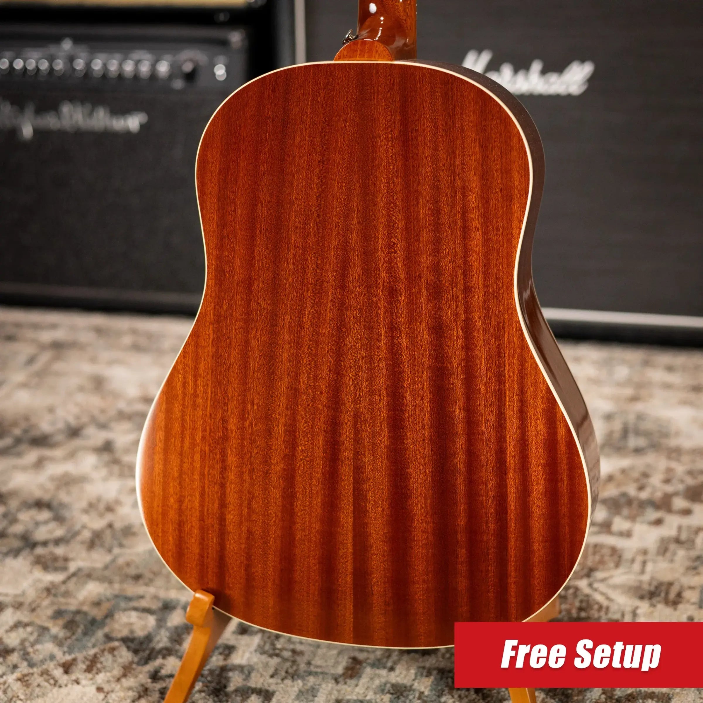 Epiphone Masterbilt Texan FT79 Acoustic Guitar with Fishman Pick-up  - Natural with Hardshell  Case - Used