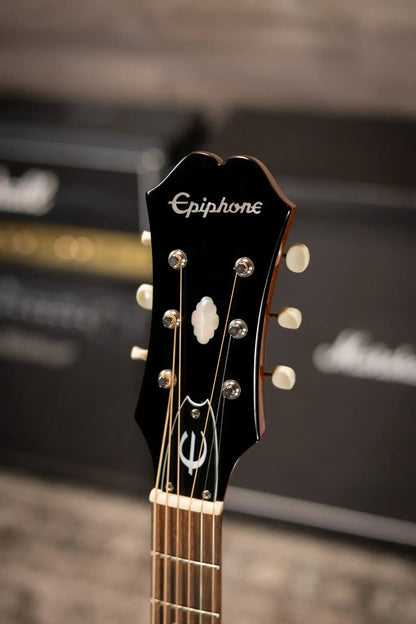 Epiphone Masterbilt Texan FT79 Acoustic Guitar with Fishman Pick-up - Natural with Hardshell Case - Used