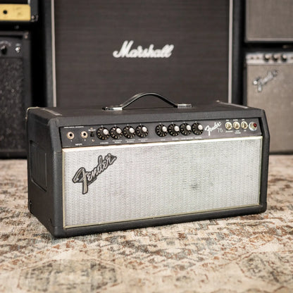 Fender 75 Vintage 1980 2-Channel 75w Hand-Wired Guitar Amplifier Head - Used