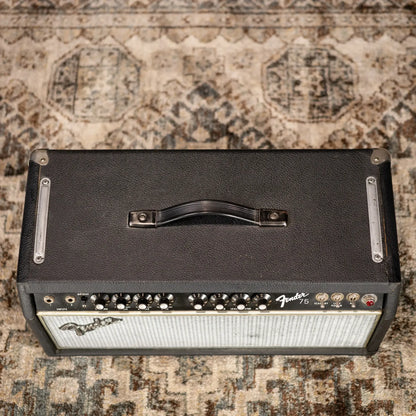 Fender 75 Vintage 1980 2-Channel 75w Hand-Wired Guitar Amplifier Head - Used