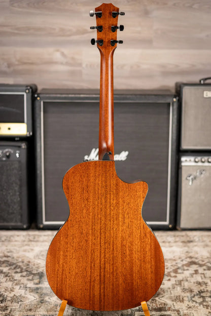Taylor 324ce Left-Hand Grand Auditorium Acoustic/Electric Guitar - Shaded Edge Burst with Hardshell Case
