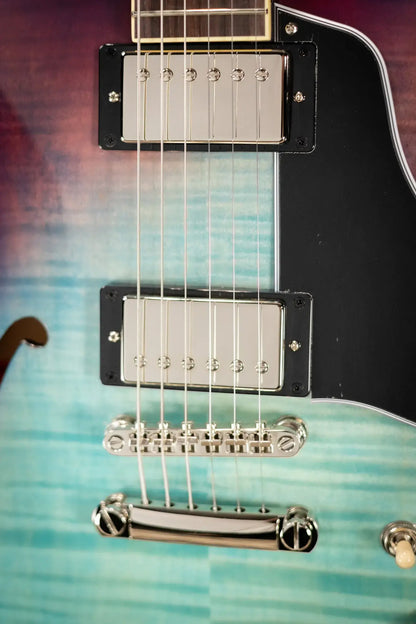 Epiphone ES-335 Figured Semi-hollow Electric Guitar - Blueberry Burst
