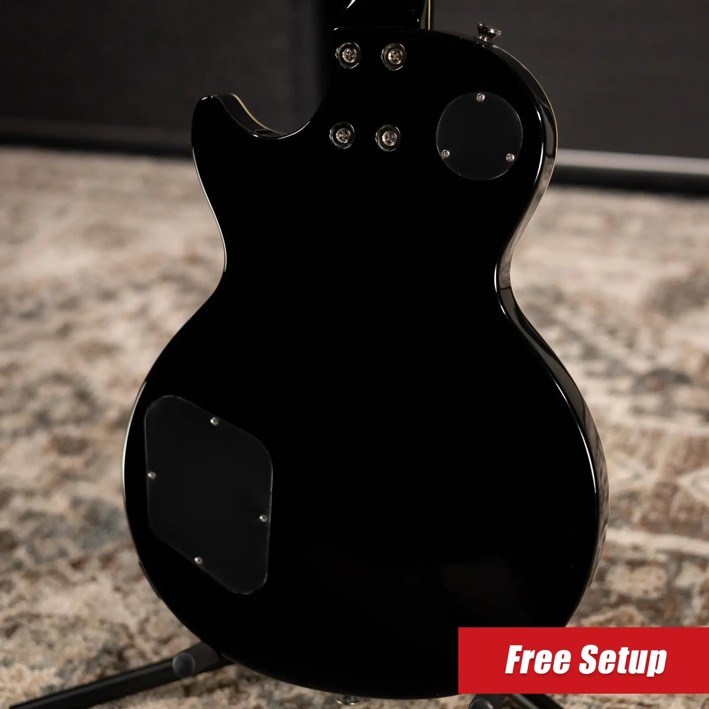 Epiphone Les Paul Tribute Plus Electric Guitar - Transparent Ebony