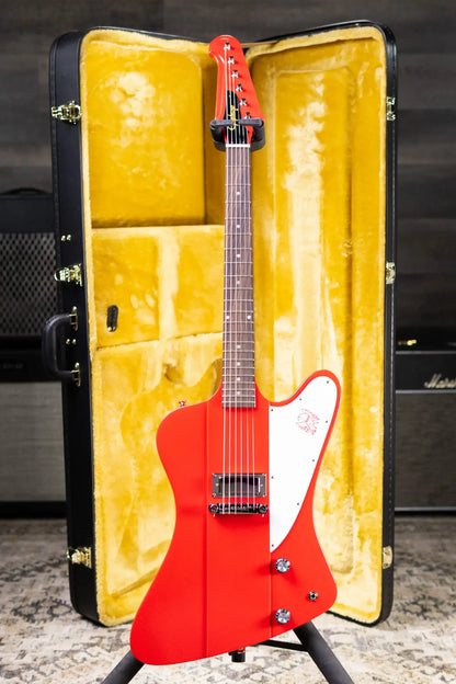 Epiphone 1963 Firebird I Reissue Electric Guitar - Cardinal Red with  Hardshell Case