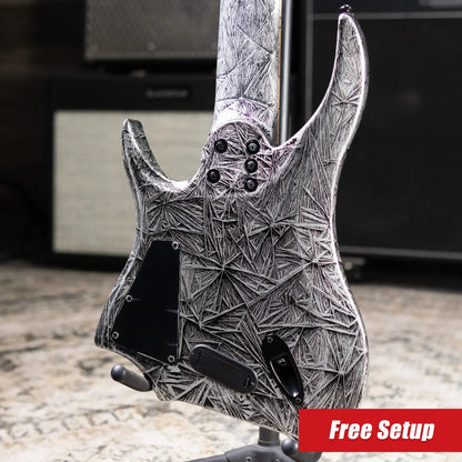 Legator R8F Revenant Bolt-On 8-String Multi-Scale Electric Guitar - Gloss Black Ice
