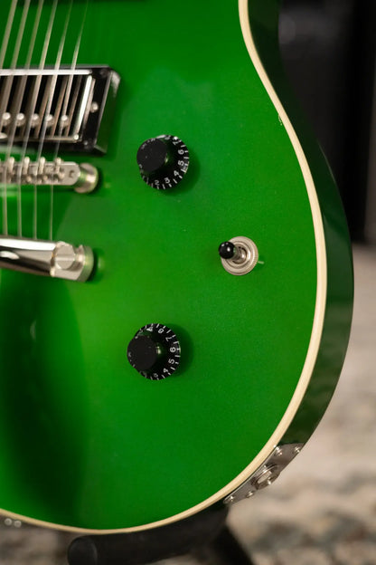 Gibson Custom Shop (1 of 150) Modern Double Cut Standard Electric Guitar - Metallic Alien Green with Hardshell Case - Used