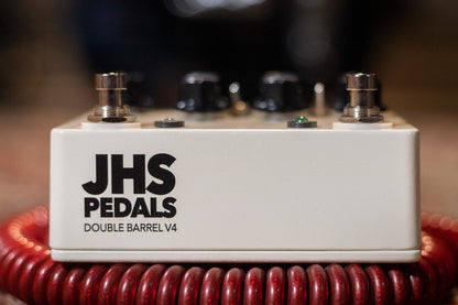 JHS Double Barrel V4 Dual Overdrive Guitar Effects Pedal