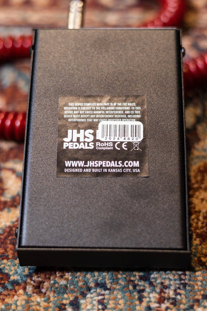 JHS Legends of Fuzz Crimson Guitar Effects Pedal