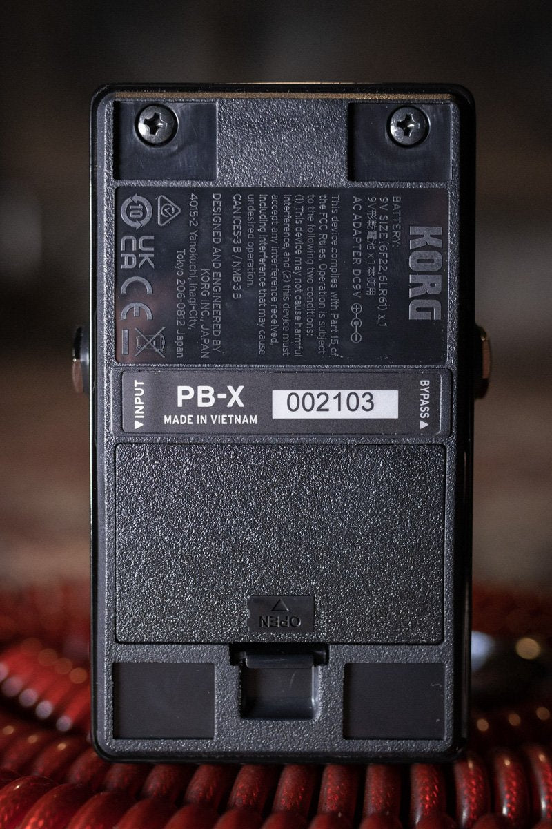 Korg Pitchblack X Chromatic Pedal Tuner