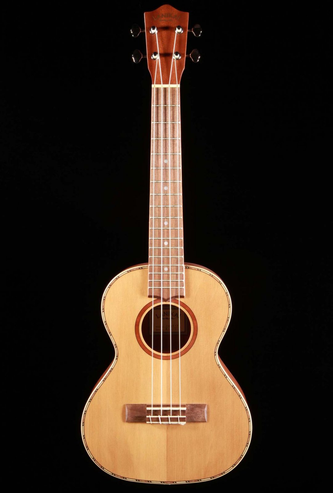 Lanikai CDST-T Solid Cedar Top Satin Finish Tenor Ukulele