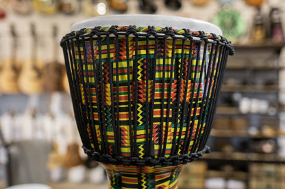 Meinl 12" Rope Tuned Travel Series Djembe, Simbra
