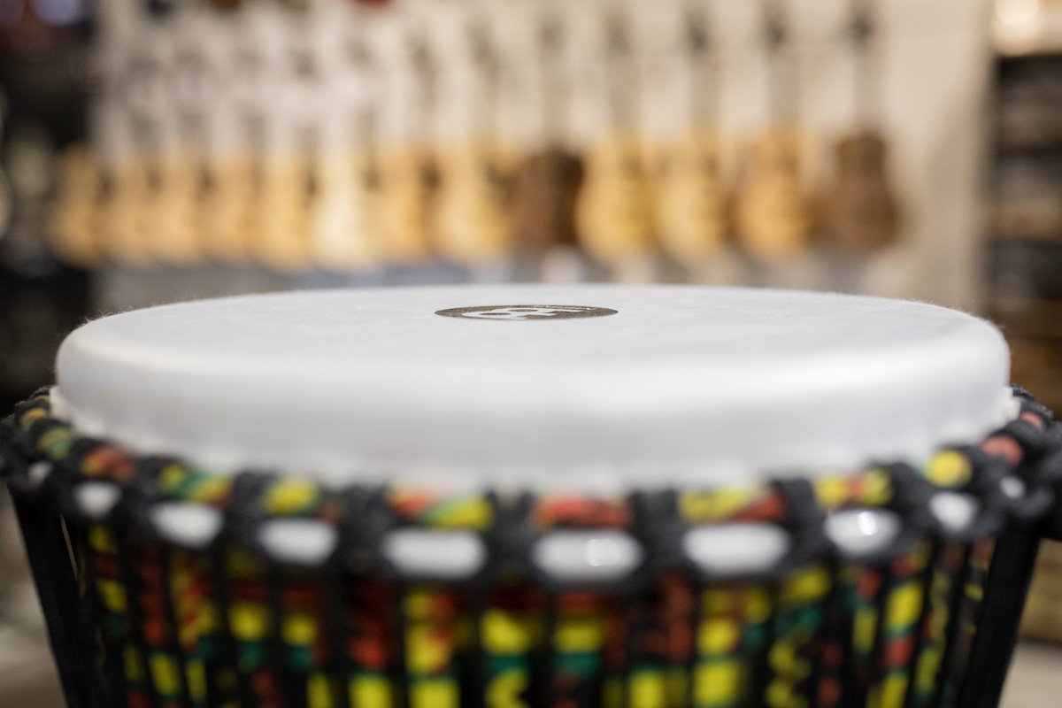 Meinl 12" Rope Tuned Travel Series Djembe, Simbra