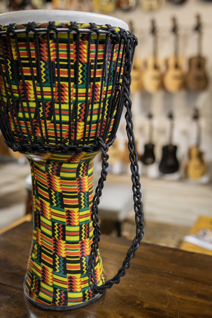 Meinl 12" Rope Tuned Travel Series Djembe, Simbra