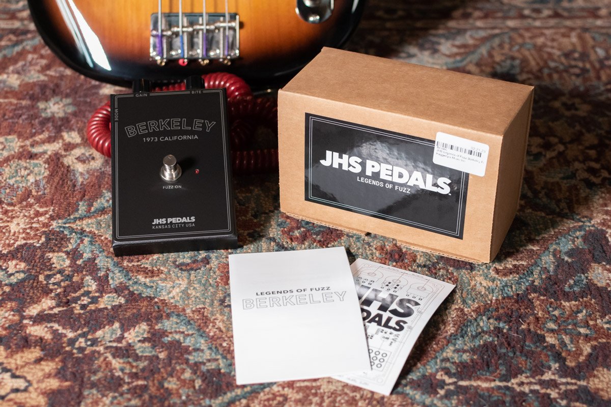 new 02 27 JHS Legends of Fuzz Berkeley Fuzz Pedal haggertys 7